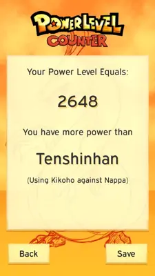 Power Level Counter 2 android App screenshot 1